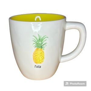 Rae Dunn Artisan Collection by Magenta Pineapple Mug "Pina"